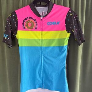 COEUR women’s bike jersey powered by donuts